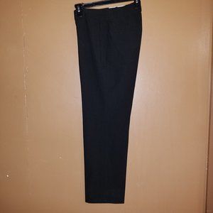 $98 ANN TAYLOR KATE 2-PETITE BLACK STRAIGHT LEG